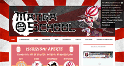 Desktop Screenshot of mangaschool.it